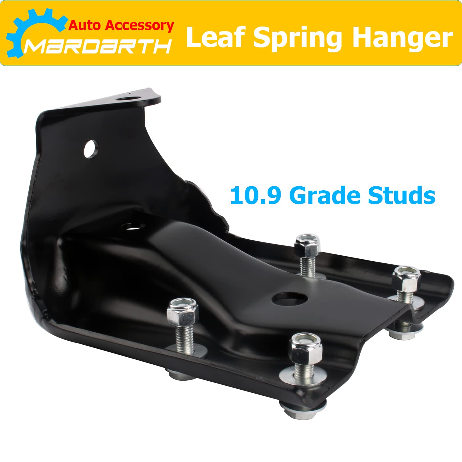Mardarth 12474021 rear bracket label demonstrates direct replacement compatibility with Silverado family.