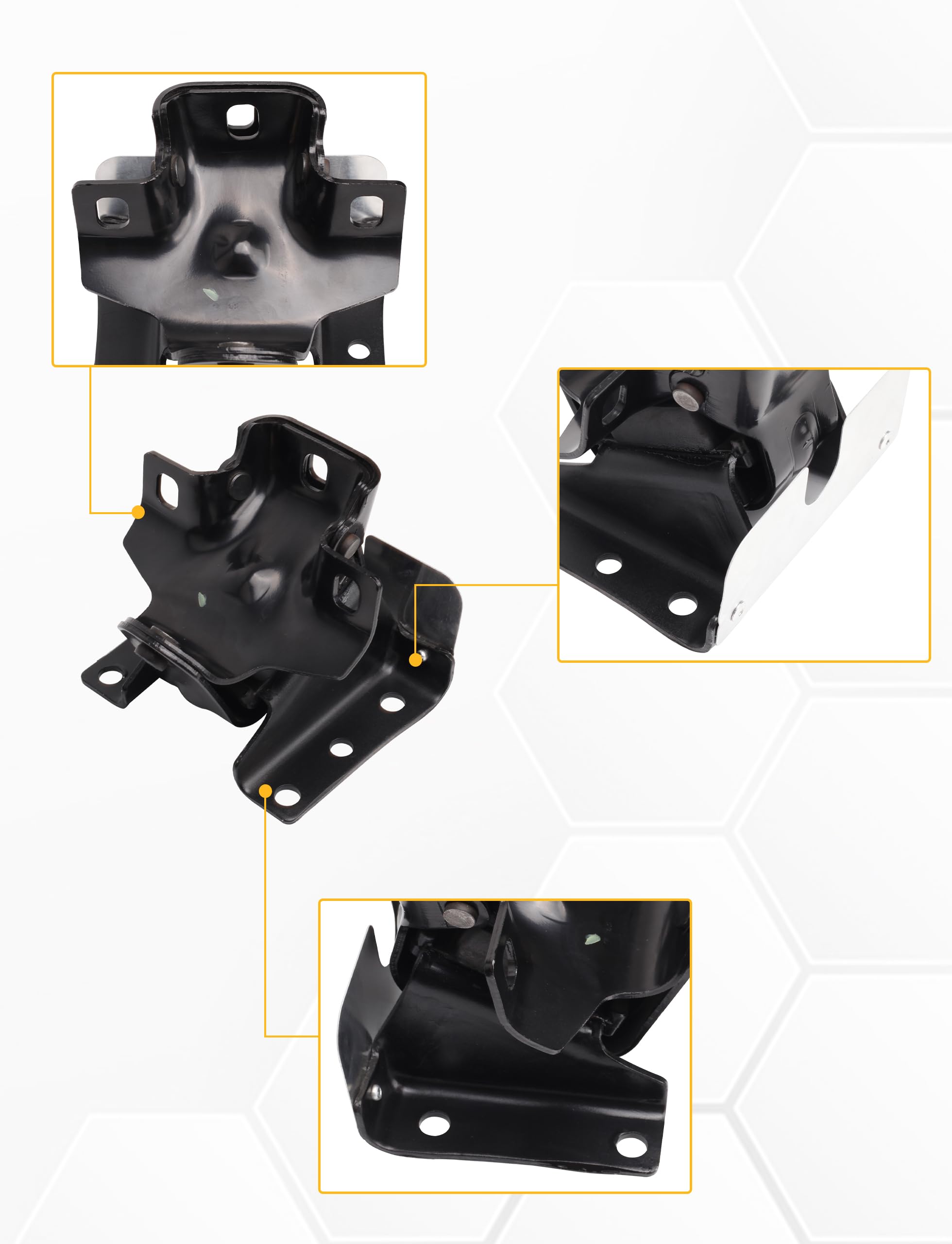 Package includes two A2909 mounts ready to install
