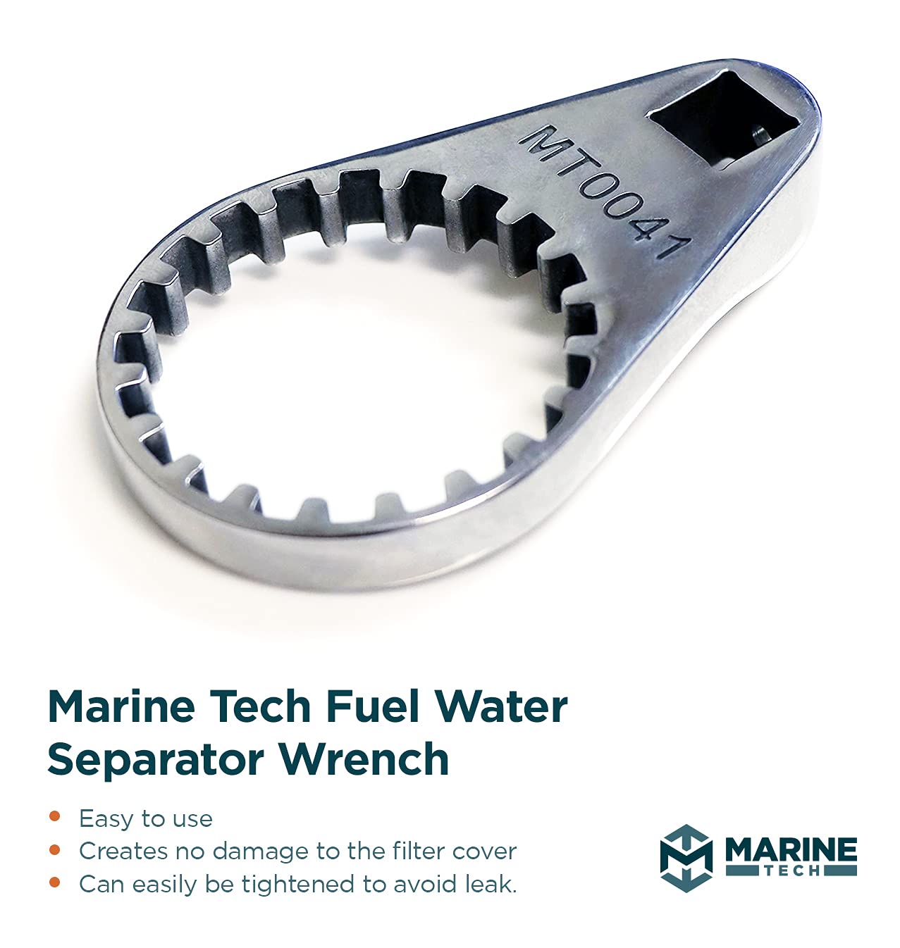 Marine Tech Tools ensures proper torque to minimize leaks during filter changes