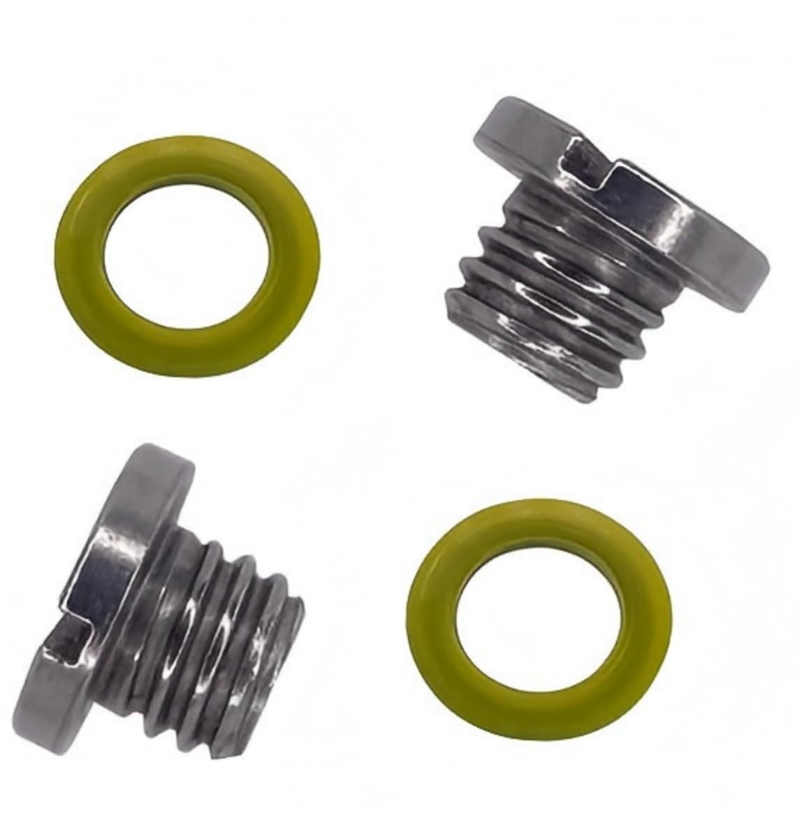 Marinepro lower unit oil drain plug kit closeup showing durable stainless steel for reliable oil changes