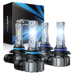 Marsauto 9005/9006 fog bulbs installed for easy plug-and-play upgrade