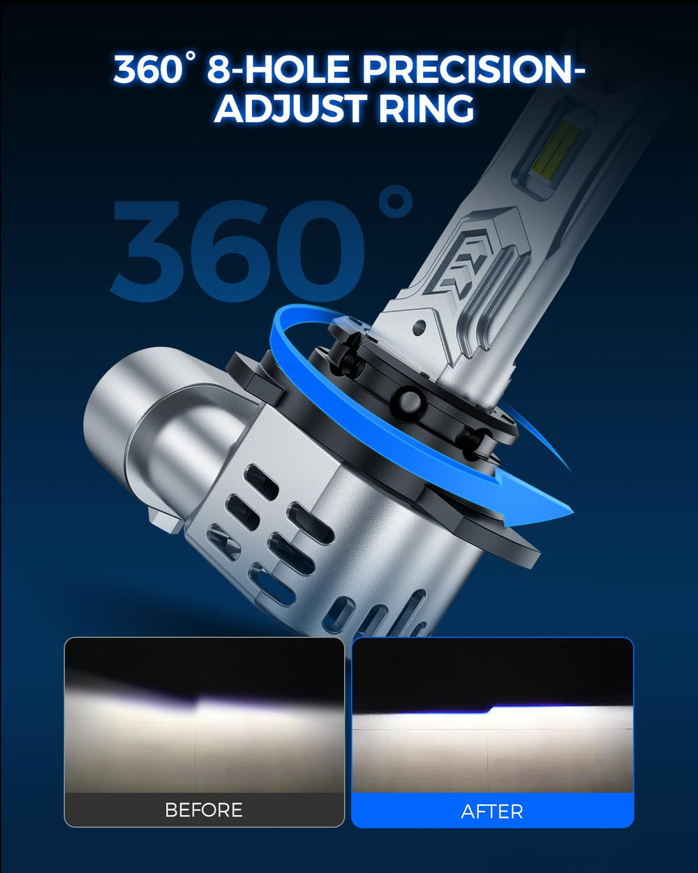 Marsauto IP68-rated bulbs withstand water, dust, and mud for reliable performance