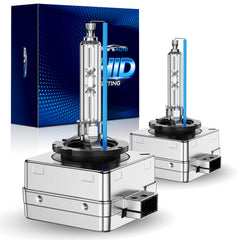 Marsauto D3S HID bulbs showing crisp beam quality for safer night driving