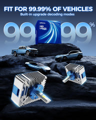 Marsauto D5S/D5R HID bulbs designed for stock D5S assemblies and broad vehicle compatibility