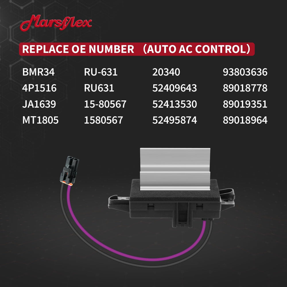 Marsflex AC control module assembly for easy electrical integration