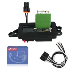 Marsflex blower resistor front view shows compact, durable manual AC module.