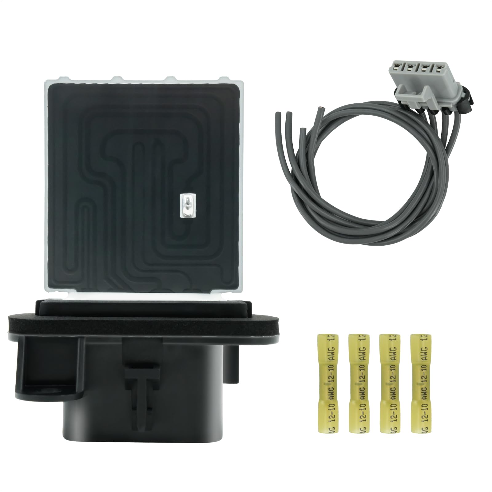 Marsflex blower resistor 973-582 installed in a Toyota Tacoma for reliable fan speed control