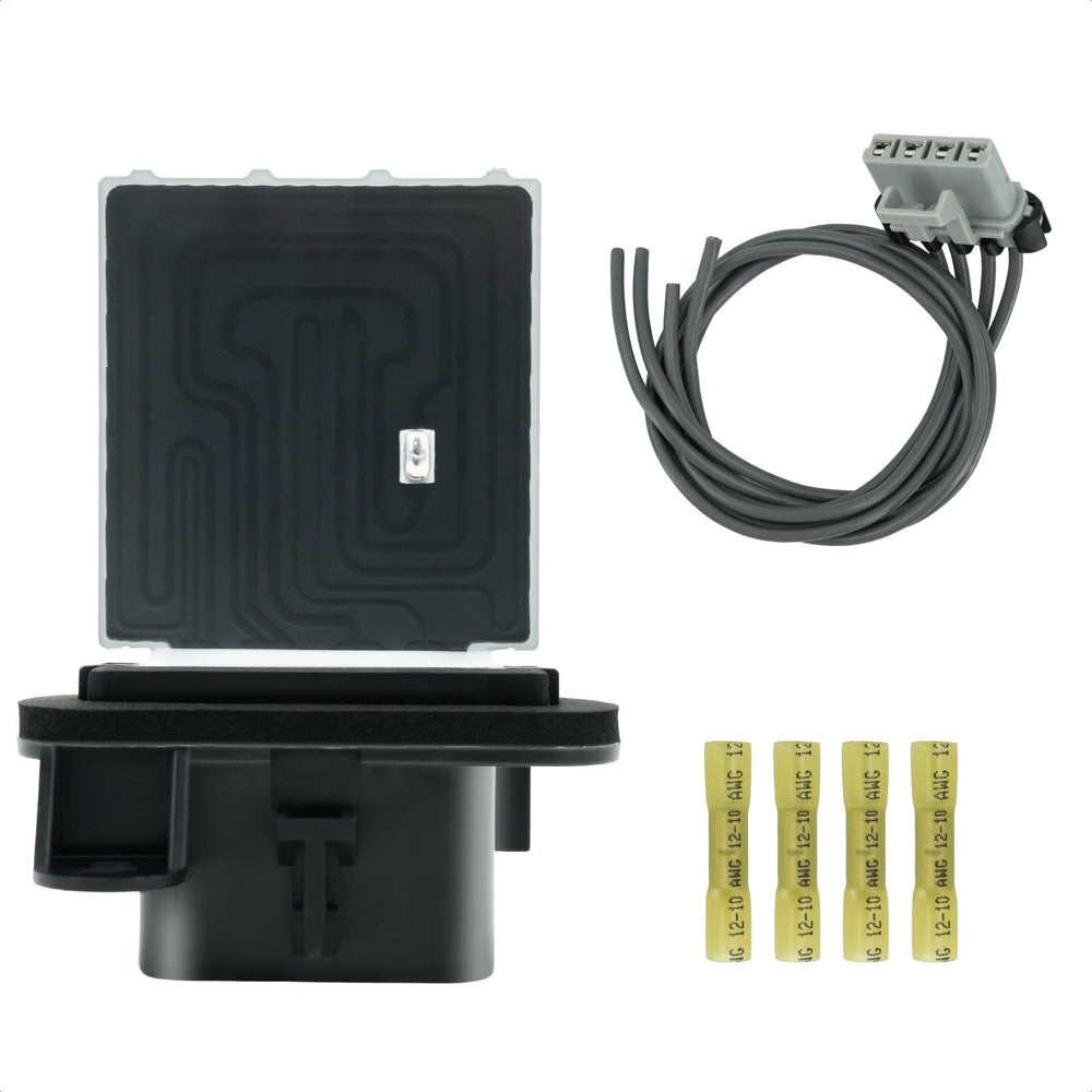 Marsflex blower resistor 973-582 installed in a Toyota Tacoma for reliable fan speed control