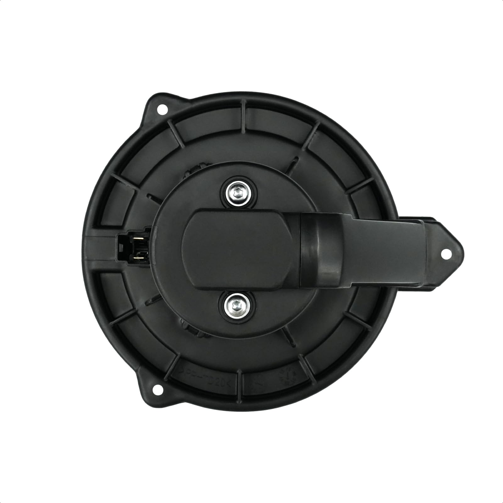 Box contents showing the blower motor with fan cage included