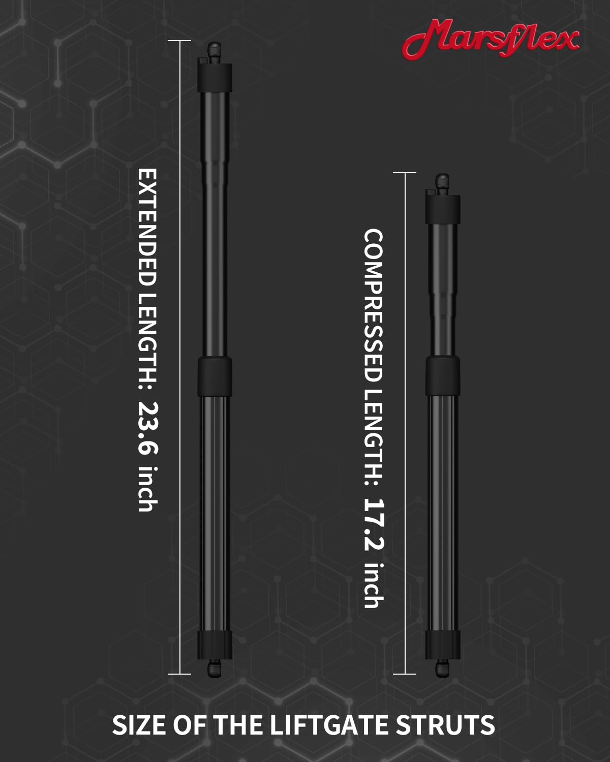 Marsflex compatibility label notes OE-matched specs for plug-in fit