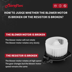 Marsflex front blower motor 700188 label with PM9297 and 75846 codes for identification.