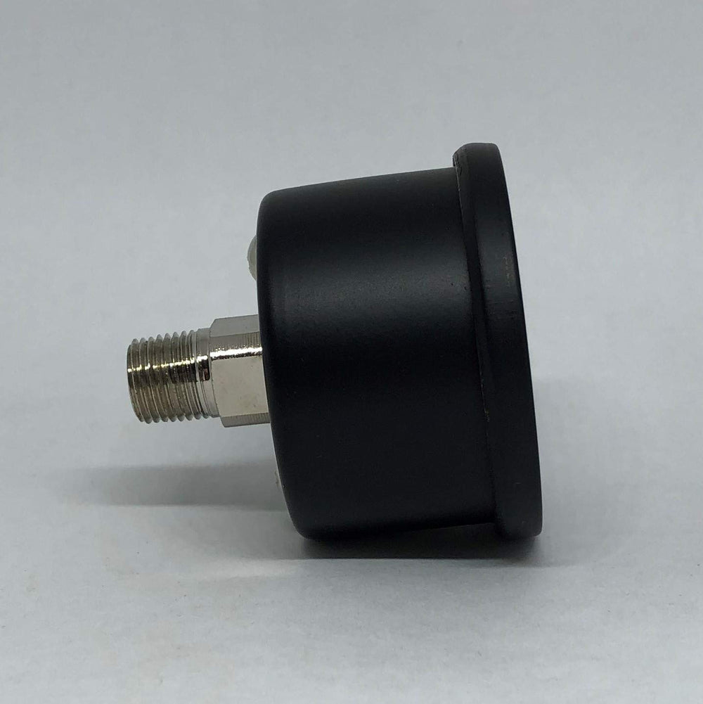Marshall MNB00100 fuel pressure gauge back-connection enables secure installation