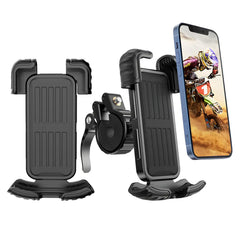 Marspeeder bike mount with handlebar clamp delivering stable phone grip.