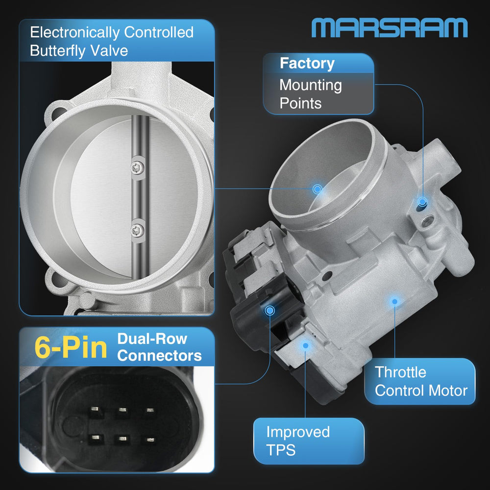 Marsram electronic throttle body for Beetle – beetle-base, durable replacement.