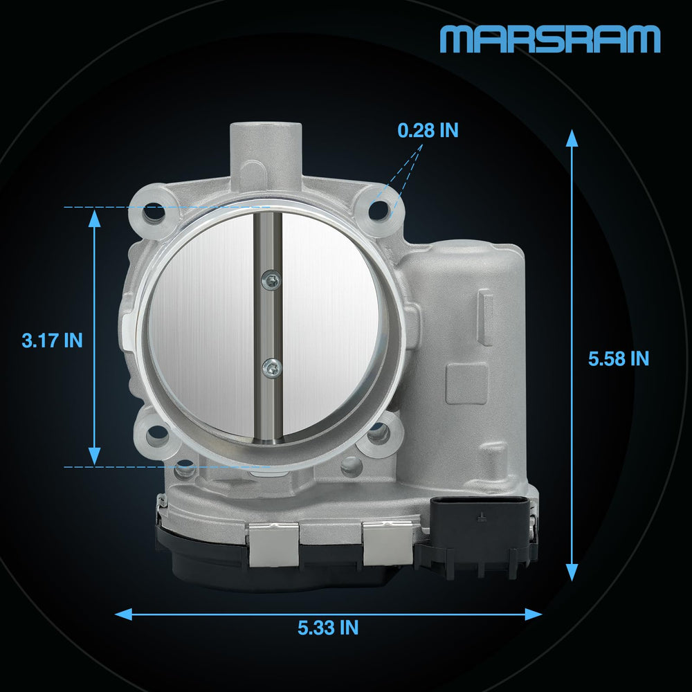 Marsram electronic throttle body connectors enabling secure electrical integration