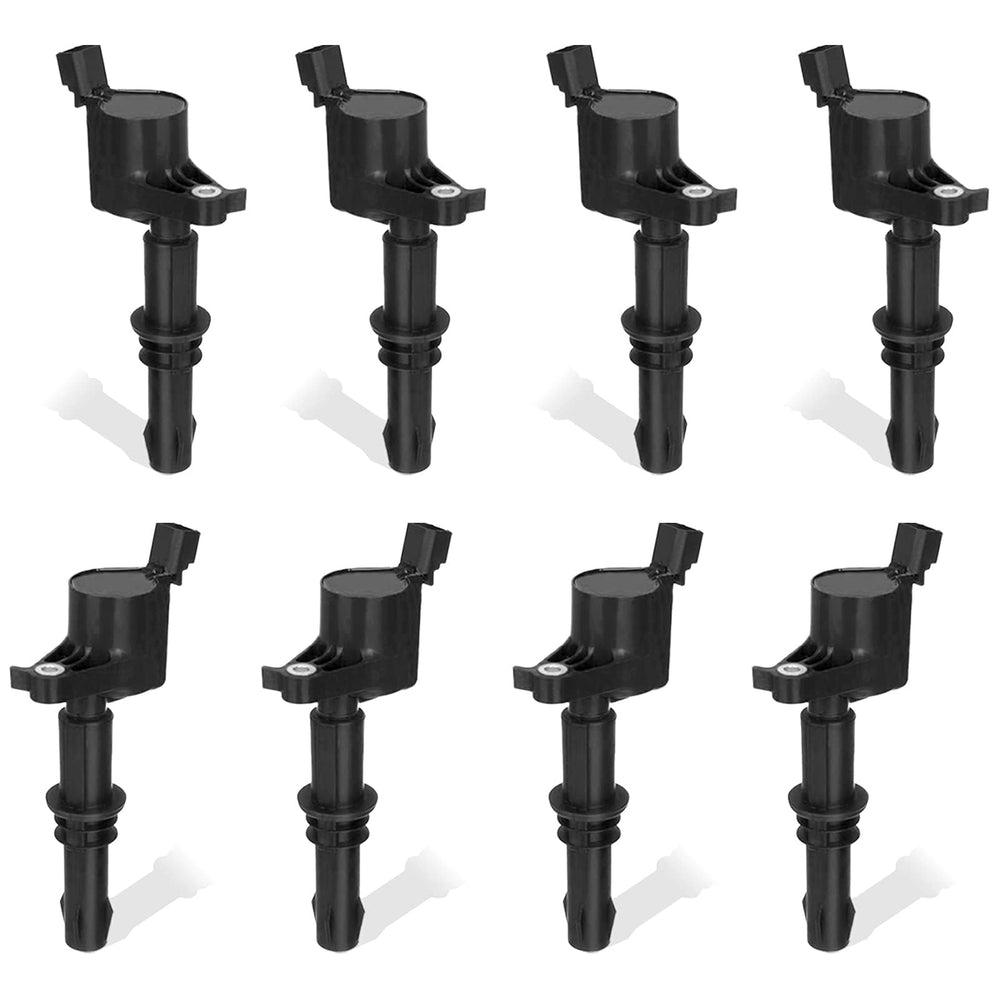 Marsram FD508 ignition coil side view for a durable V8 ignition upgrade.