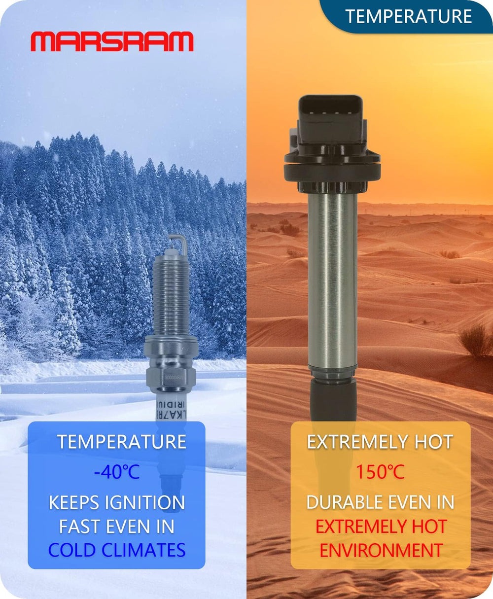 Marsram packaging and warranty info highlights 1-year coverage.