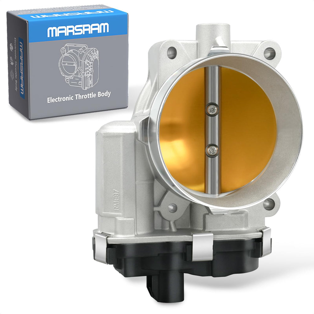 Marsram throttle body top view shows durable GM engine fit