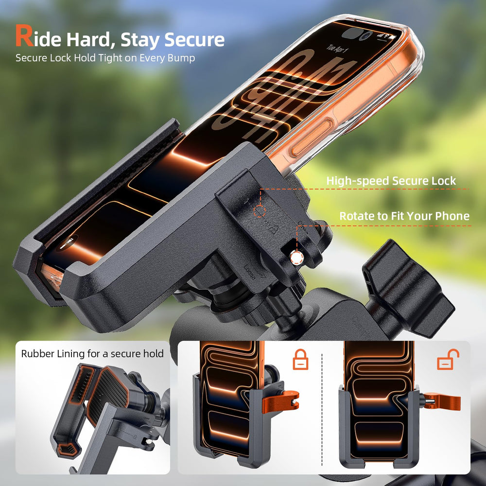 Marsrider 360-degree adjustability for flexible viewing angles.