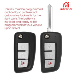 Marsrut key fob with durable shell for long-lasting vehicle access.