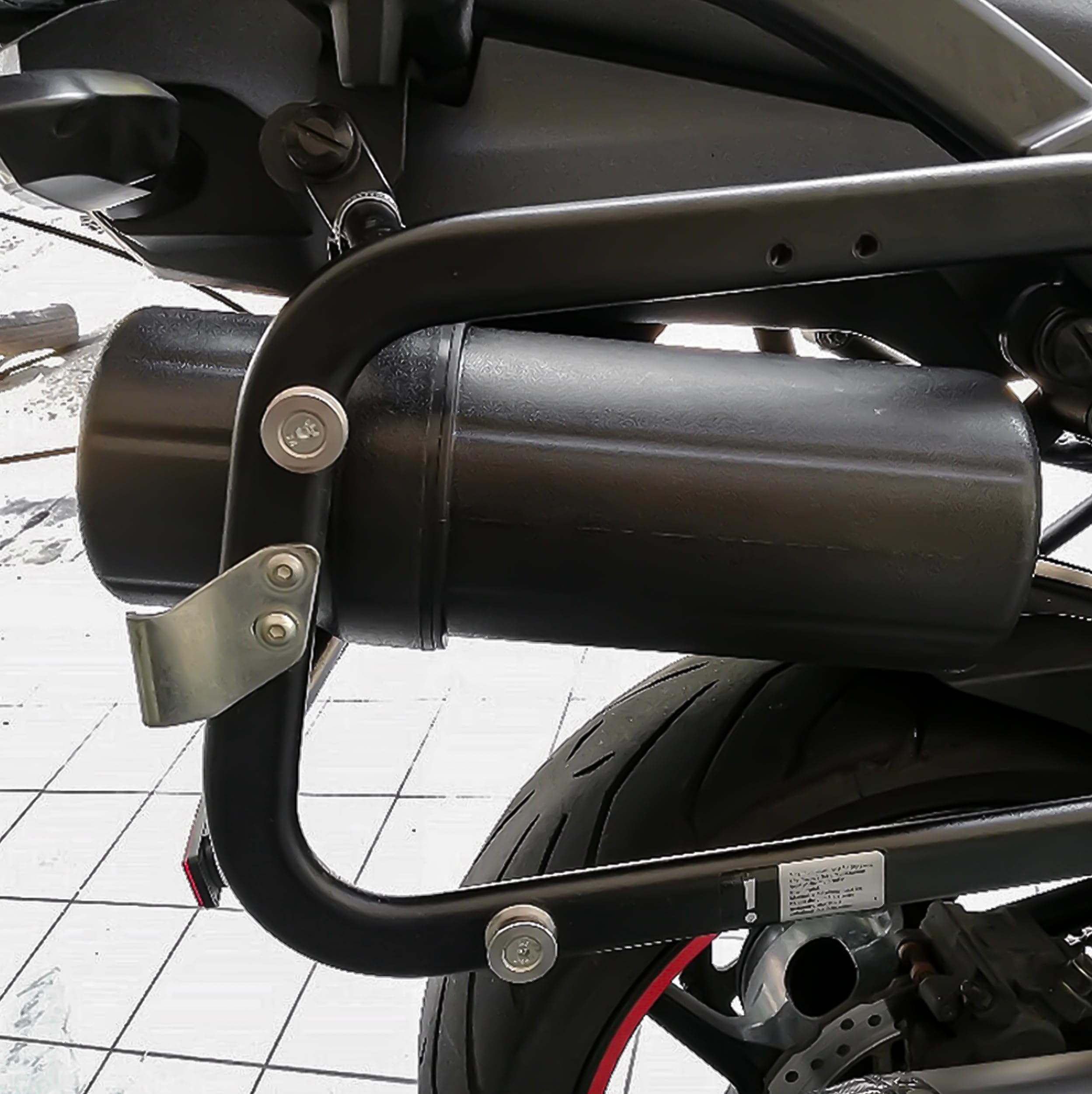 Marsrut tool tube 270mm length fits a wide range of motorcycles.
