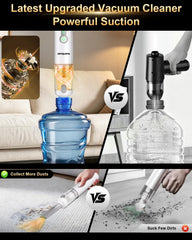 MARTISAN three-suction-mode system with filtration for cleaner results