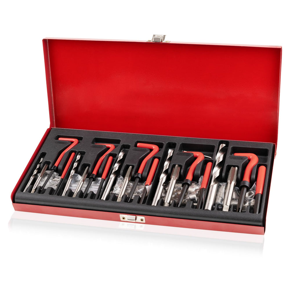 Marvelity Premium 131-Piece Kit case open, organized tools for quick repairs.