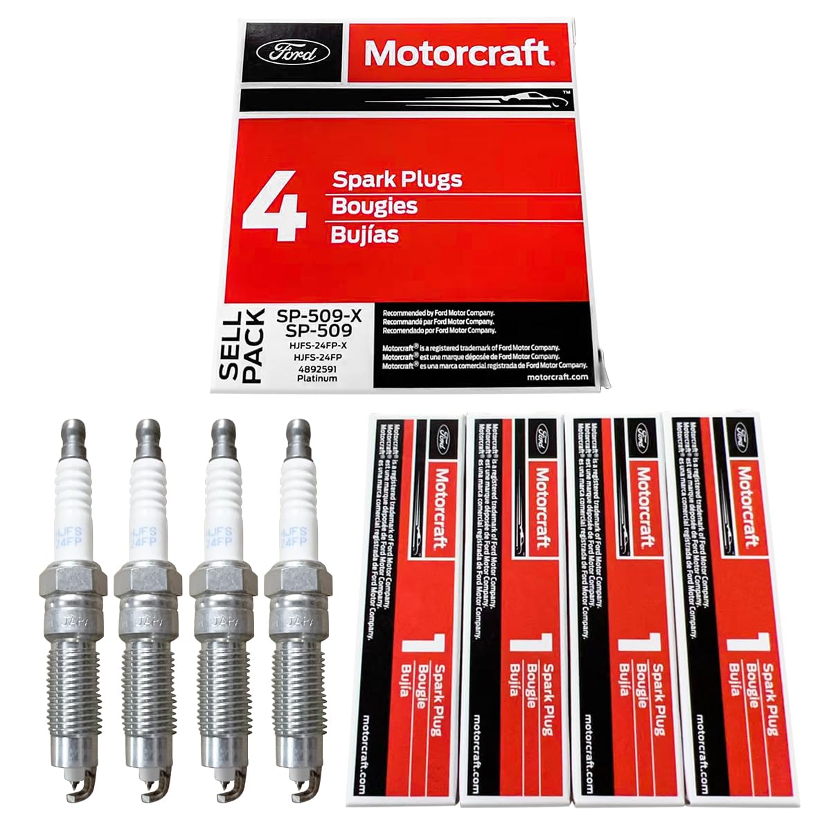 MAS eight-coil set with SP509 plugs enables a full ignition upgrade.