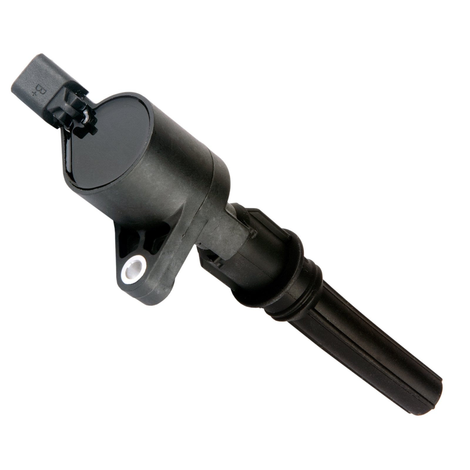 Installed MAS ignition coils in a Ford engine bay demonstrating proper fit and alignment.