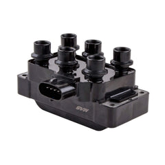 MAS One ignition coil side view, engineered for reliable ignition in V6 engines.