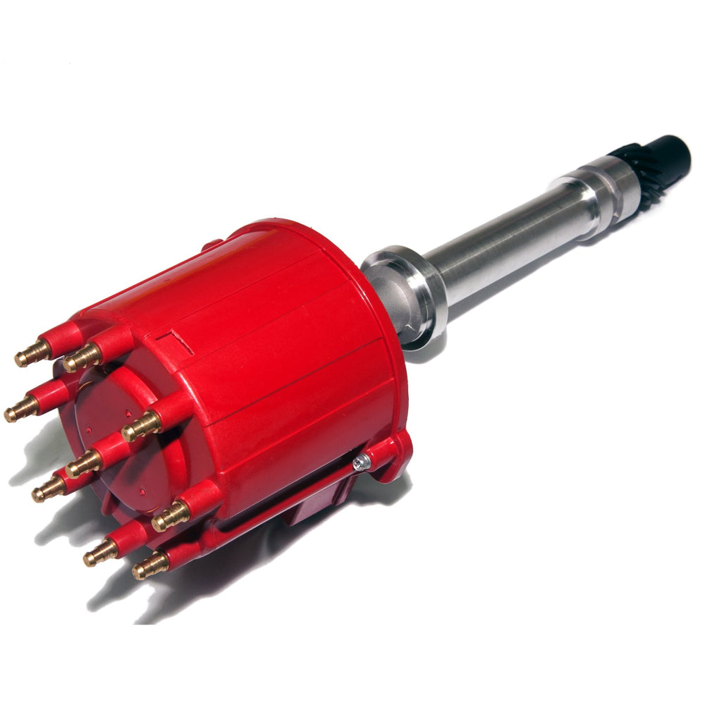 MAS distributor mounting flange illustrates straightforward GM installation