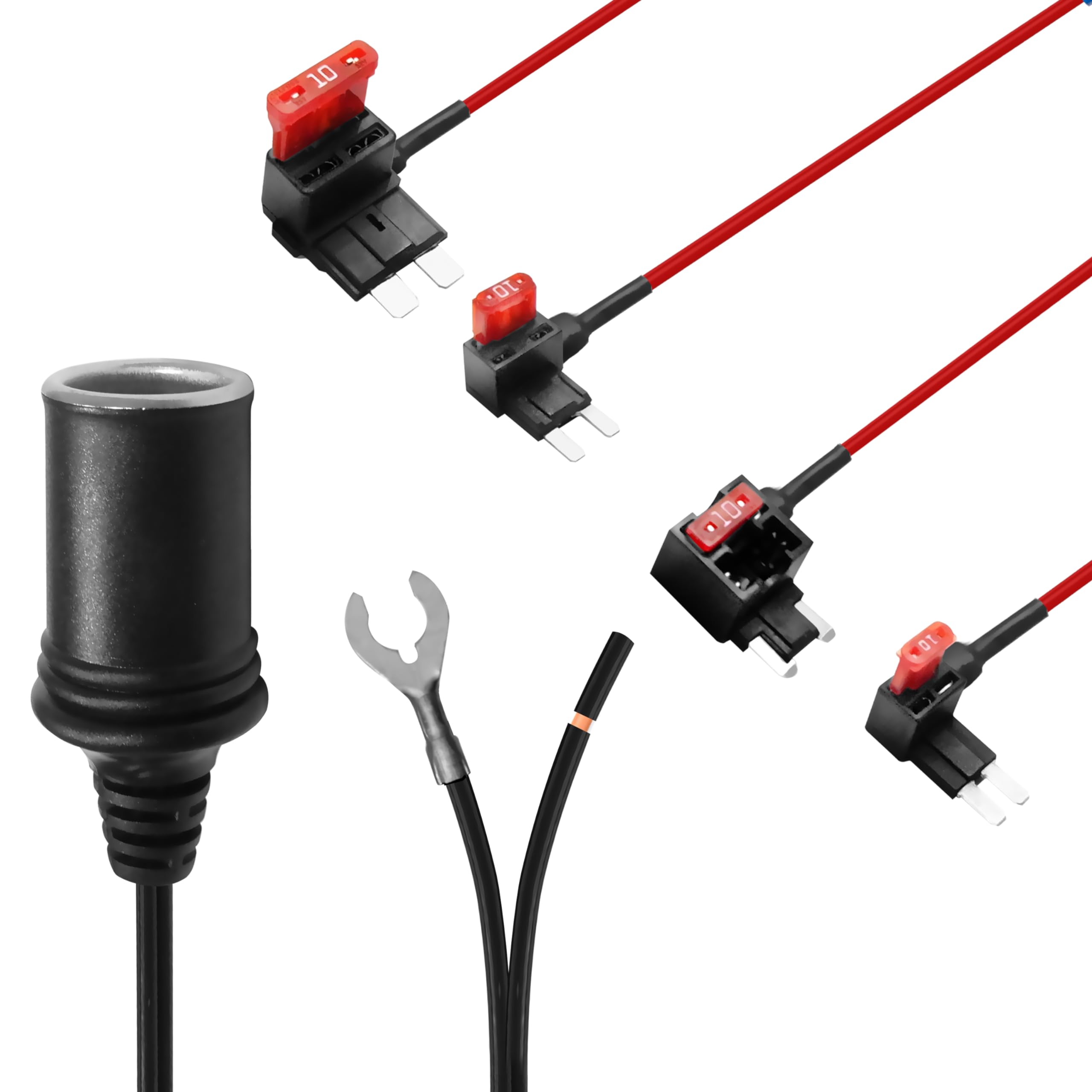 MASIGO Add-a-Circuit fuse tap kit assembly for dash cam power