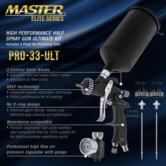 Master Airbrush Pro 33 13mm tip for light coatings and primer efficiency.