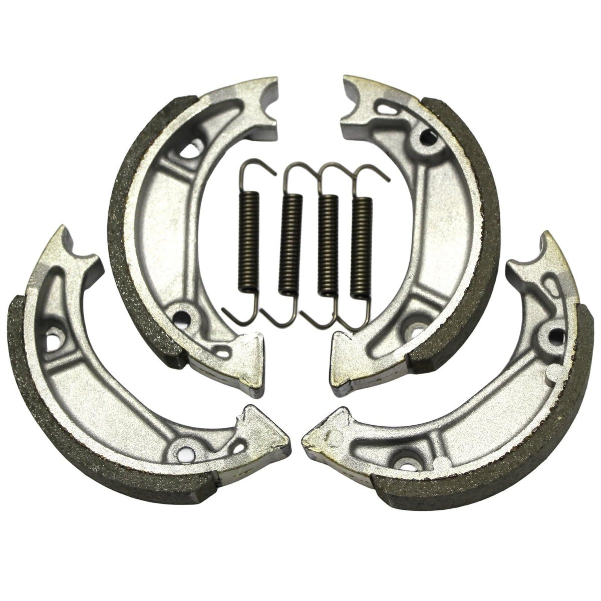 Master Chen brake shoes front for CRF100F improve dry stopping power.