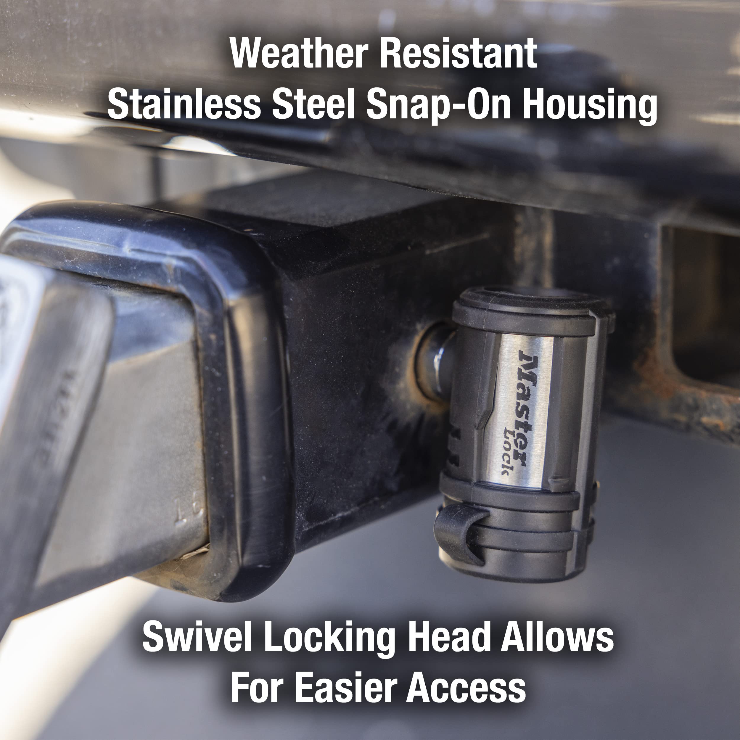 Easy quarter-turn operation speeds up securing your trailer.