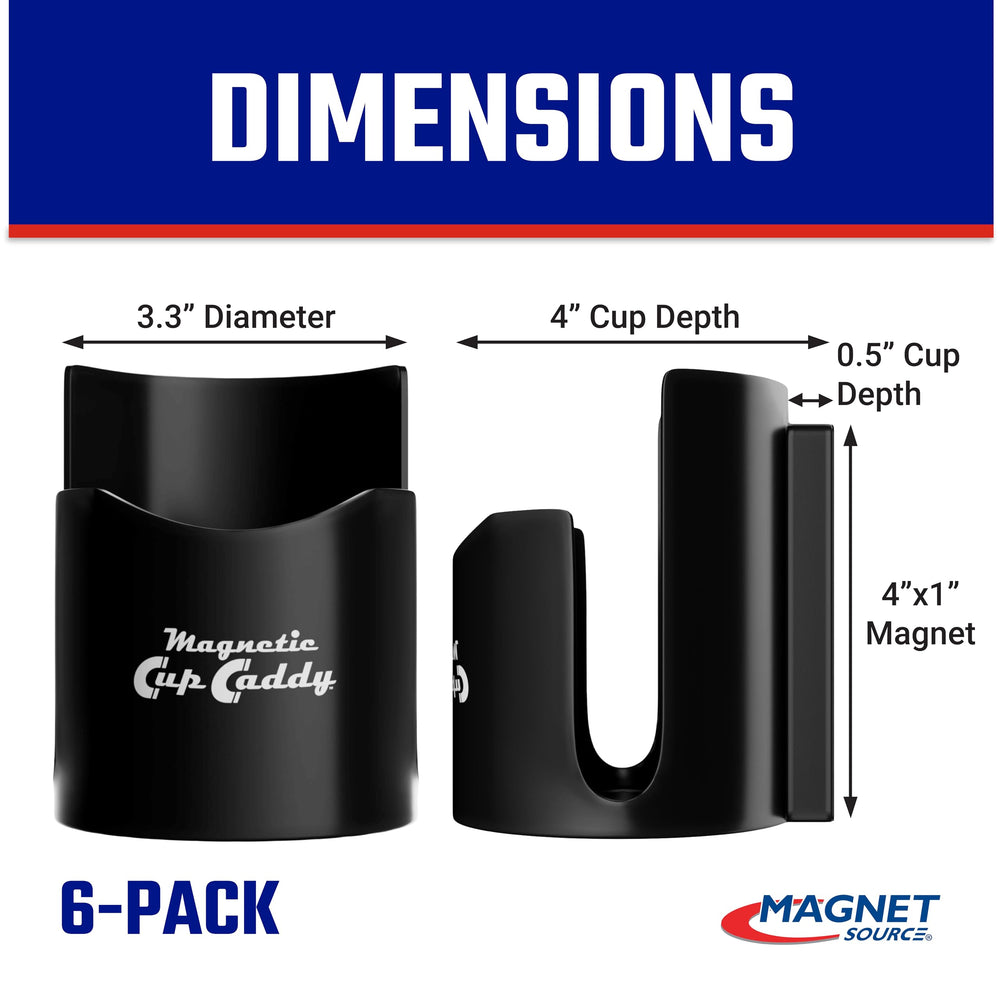 Master Magnetics magnetic cup caddy doubles as tool organizer on a workbench.