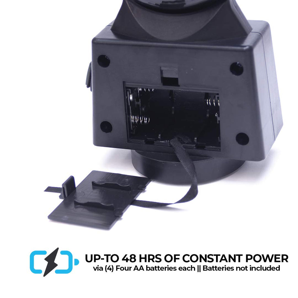 Master Tailgaters tow light connected via 4-pin flat connector for reliable power.