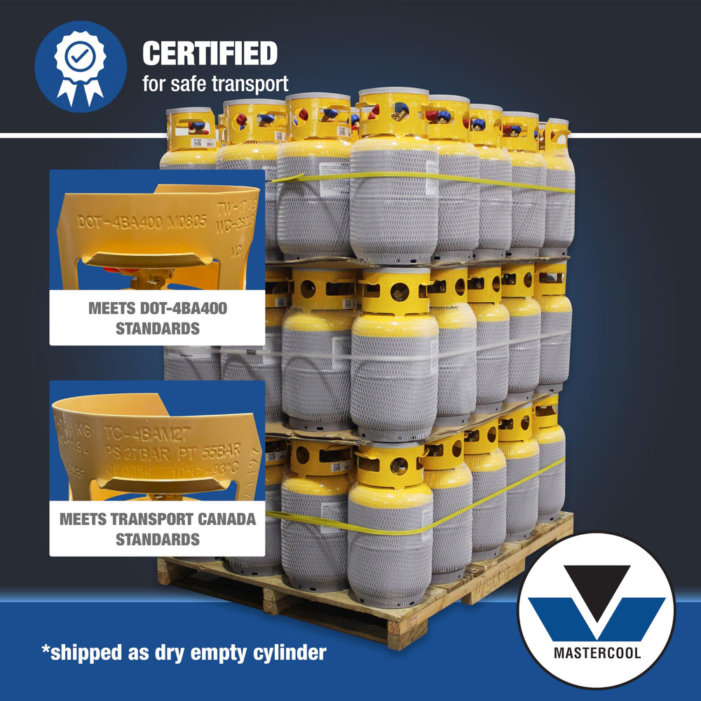 Mastercool 62010 DOT-4BA400 certified for compliant transport