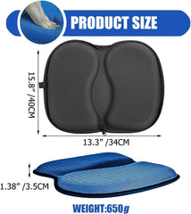 masteymoh cushion folded with zipper for quick storage and transport
