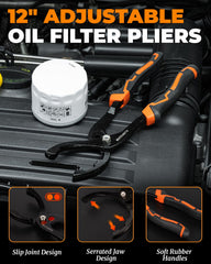 MateAuto 180-degree rotating-head swivel wrenches reach cramped spaces.