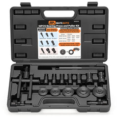 MateAuto 2-in-1 blind hole bearing puller kit with case, ready for maintenance.