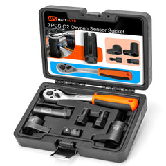 MateAuto O2 sensor socket 12-drive in action for quick removal in tight spaces