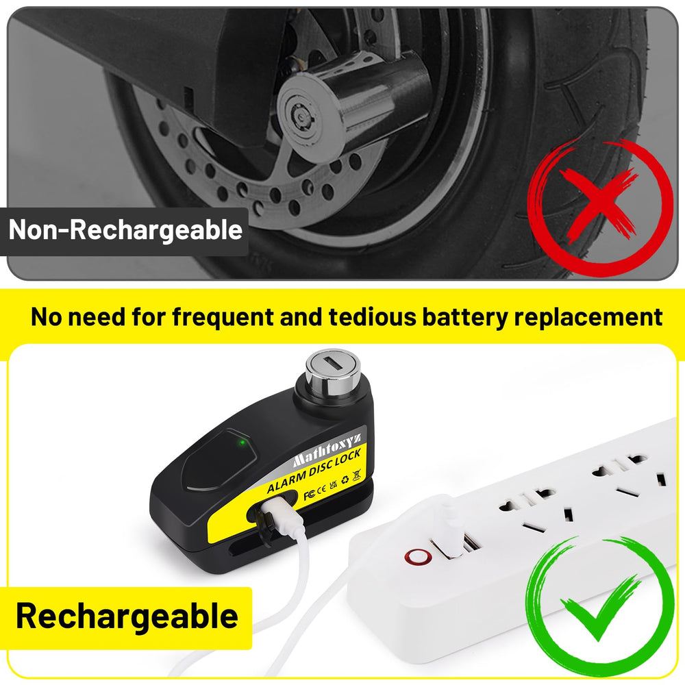 Mathtoxyz alarm lock beep confirms activation after setup