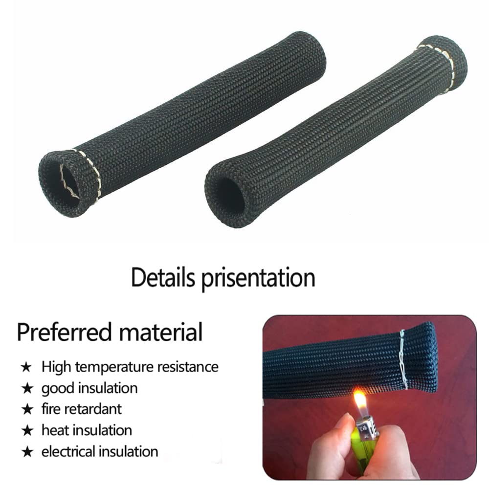 MAUTEMOWING boot end with metal ring enables easy installation