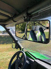 Maverick Advantage universal UTV mirror head provides a large viewing area for safer reversing.