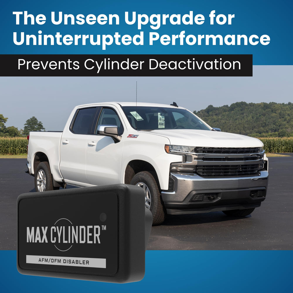 Max Cylinder AFM Disabler compatible with GM V6/V8 engines, 2007–2020.