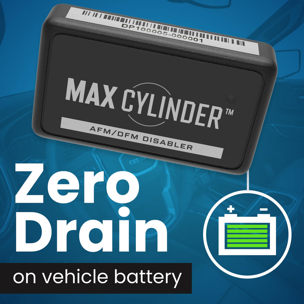 Max Cylinder AFM Disabler plug-and-play installation requires no special tools.