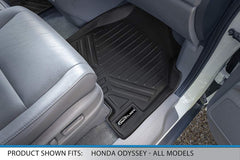 MAX LINER second-row mats illustrate spill protection across seating.