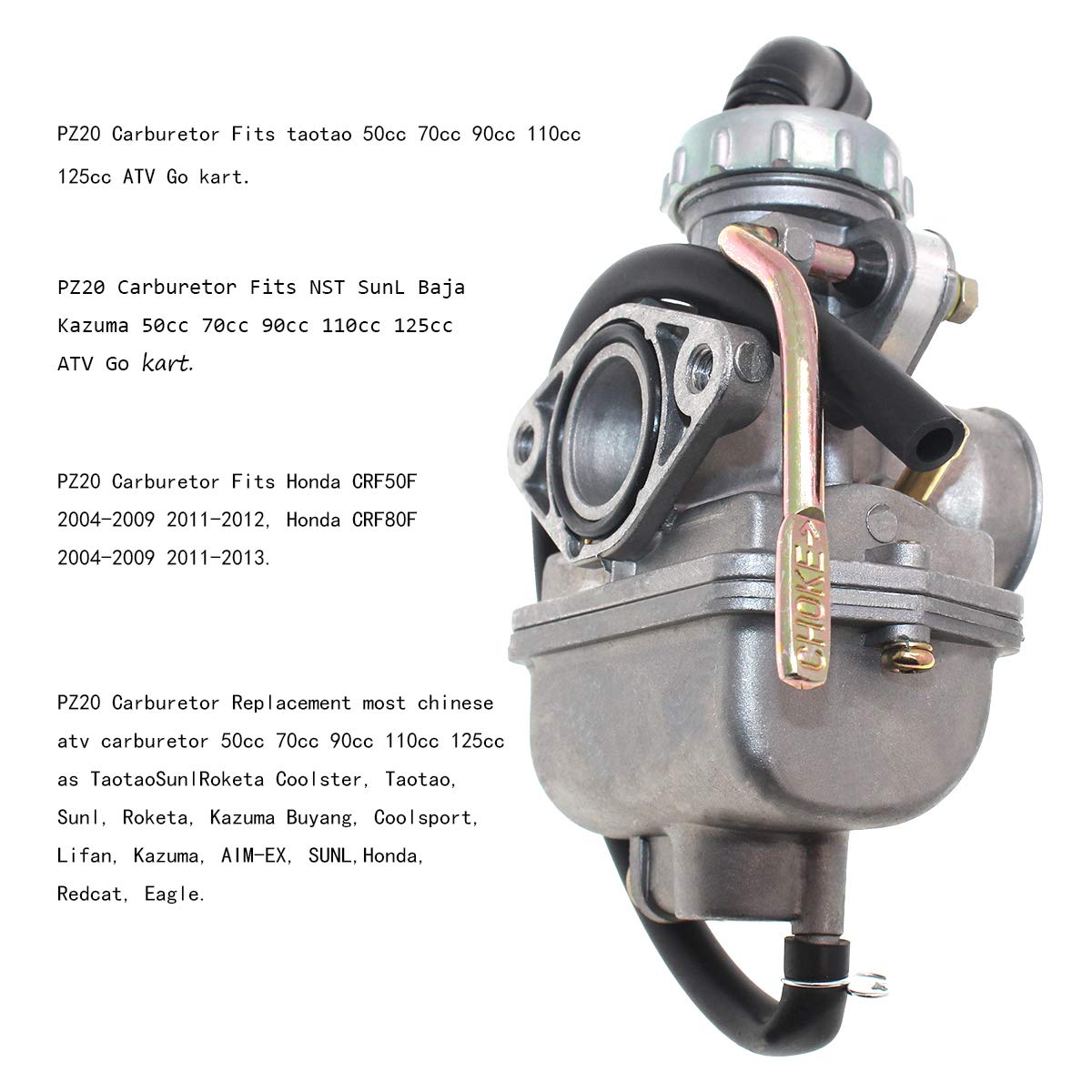 Maxanda PZ20 universal adapter gasket ensures a snug fit across models.