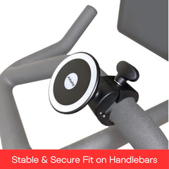 Maxby MagSafe-compatible Peloton mount keeps iPhone securely attached